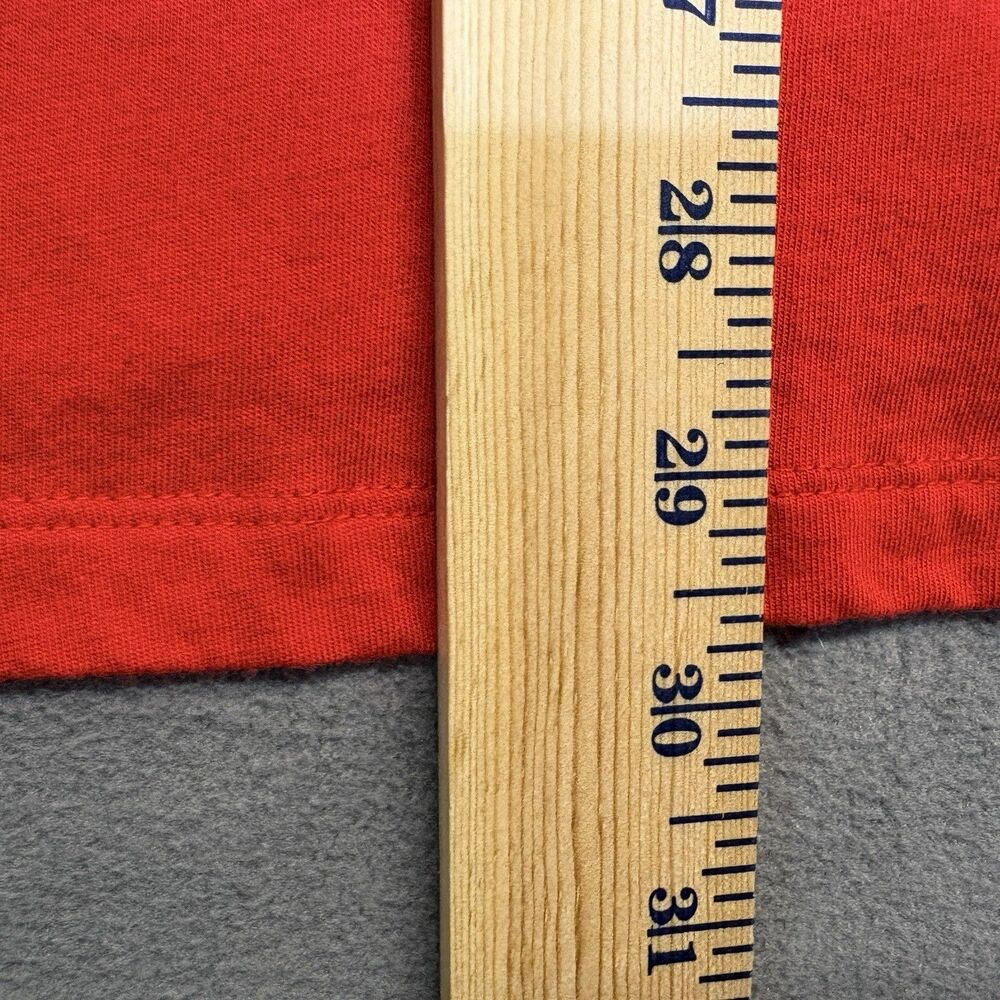 Lauren Ralph Lauren Red Logo T-Shirt Size 2X Short Sleeve Cotton Modal Tee - Picture 8 of 8